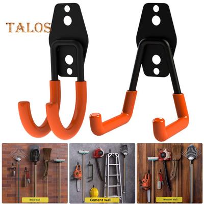 Storage Hook Anti-rust Detachable Garden Hose Holder Wall Mounted High-strength Metal Hook Hanger Multi-purpose Storage Holder for Water Pipes Ladders