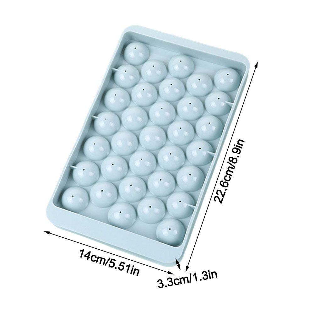 Ice Ball Box Ice Cube Molds Easy-to-demold Freezer Ice Cube Trays Gifts Silicone Ice Maker