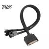 SATA 15Pin to 2 Way 3Pin 4Pin Computer Fan Power Adapter Extension Cable Wire