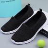 Ladies Casual Shoes Ultra Light Walking Shoes Women Breathable Slip-on Loafers Outdoor Flats Elegant Mother Shoes