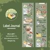 Yu Xian Matte PET Die-cut Tape Old Garden Dreams Series: Retro Journal Stickers (4 Styles)