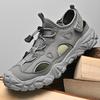 Fashion Breathable Men's Bag Head Sandals Hollow Mesh Hole Shoes Outdoor Non-slip Summer Sandals Lightweight Sports Leisure Beach Shoes