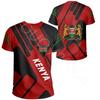 2023-T-shirt Formula 1 Capo Verde Nuova T-shirt Uomo Africana Estiva Manica Corta Girocollo Abbigliamento Stampato