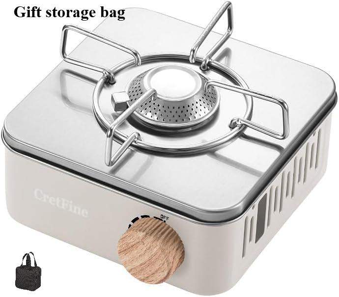 Camping Gas Stove 2800W High Firepower Portable Cassette Stove Kitchen Picnic Electric Gas Burner Outdoor Camp Tent Stove