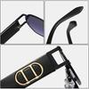 Fashion Brand Luxury Designer Sunglasses Women Men  Vintage Steampunk Letter Shades Glasses Elegant Cute Party Sunglasses