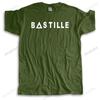 Mens Loose Tops Summer Cotton Black Funny Tshirt Bastille New Arrived Man Casual T Shirt Cotton Bigger Size Drop Shipping