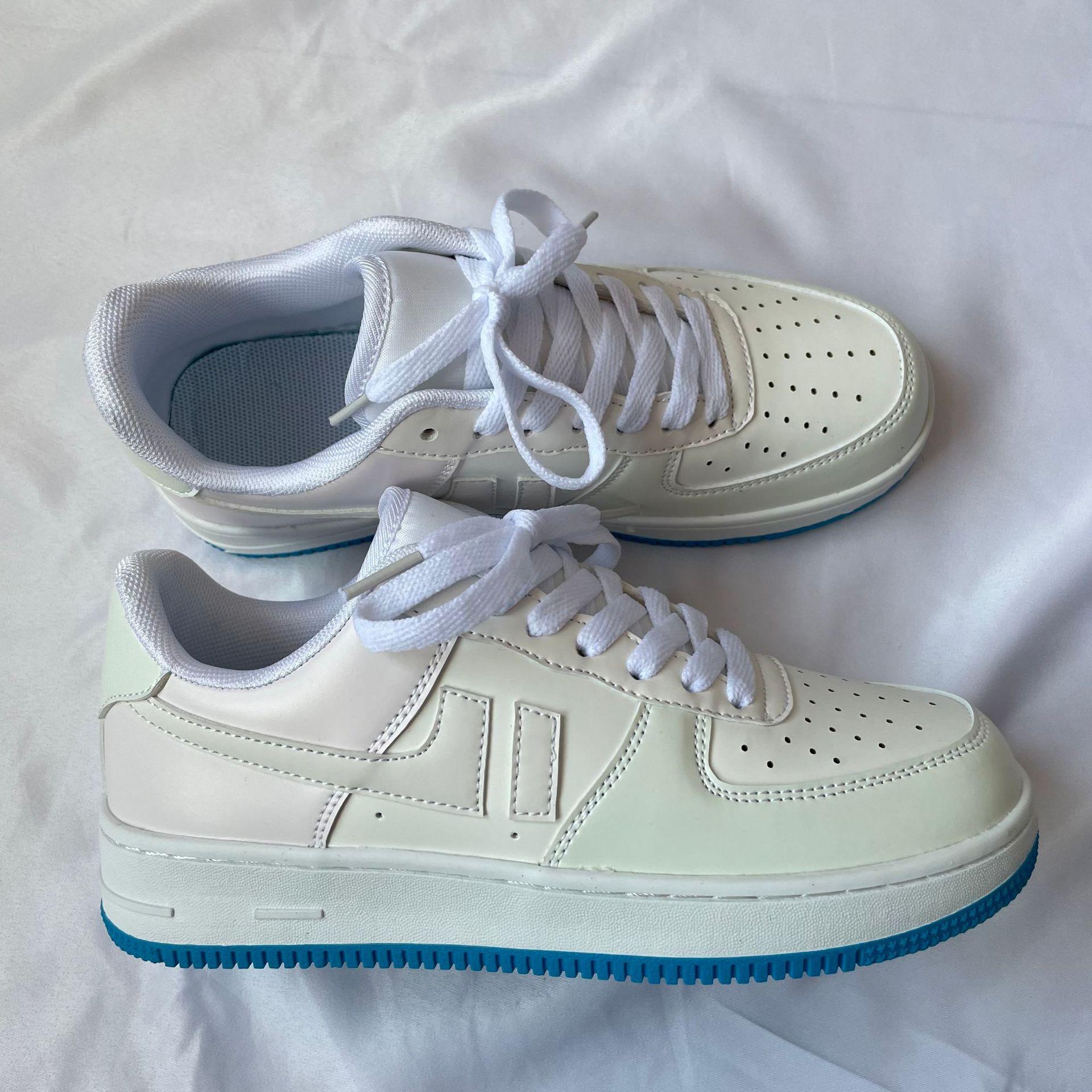 

2024 Мужские и женские трендовые баскетбольные кроссовки на воздушной подушке с амортизацией и высококачественная спортивная обувь для бега 44 белый