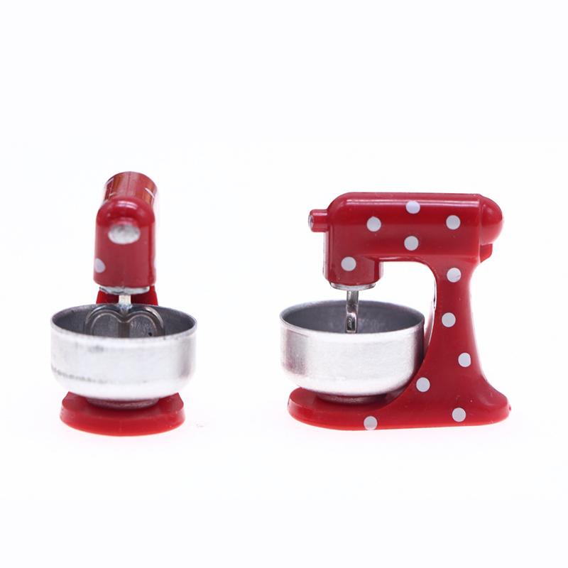 Simulation Mixer Model Toy Dollhouse Mini Blender Kitchen Decoration 1:12 DIY Doll House Miniatures Accessories Dollhouse