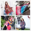New Ethnic Style Silk Scarf: Autumn/Winter Shawl & Sun Protection Beach Wrap
