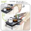 Kawaguchi Kohki Stainless Steel IH Cooktop Stand, Rack, and Stand, Fully Assembled, Made in Tsubame-Sanjo, IH Stovetop (Black), 21030