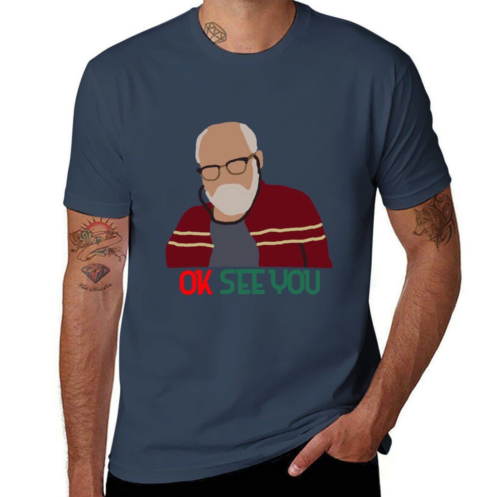 

Uppa Kims Convenience Ok See You Drawn Tshirt cute tops aesthetic clothes customizeds sports fans t shirts for men S