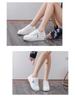Damen Frühling 2025 Weiße College-Sneaker im koreanischen Stil mit dicken Sohlen - QR661