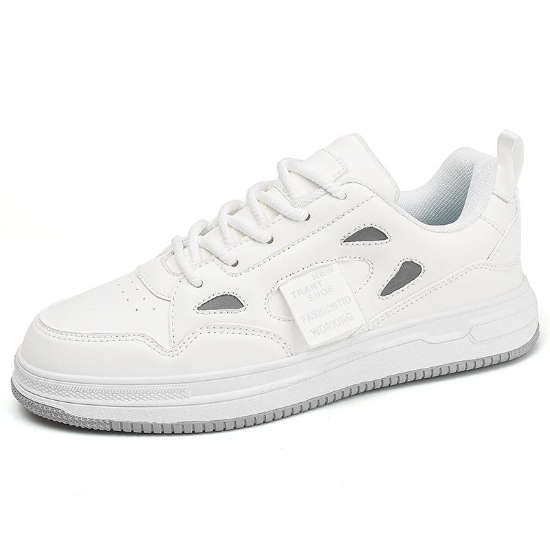 Trend 202546 Large Size Thick Student Little White Shoes Foreign Trade Casual Shoes Sole Board Sports Shoes Shoes Men's Shoes 47