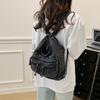 Vintage Denim Tote Bag Multi-Pocket Commuter Shoulder Crossbody Bag