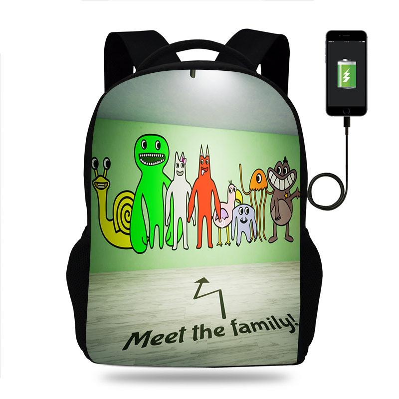 

Stylish 16-inch Garten Of Banban Backpack For Students Durable Pvc Material 7