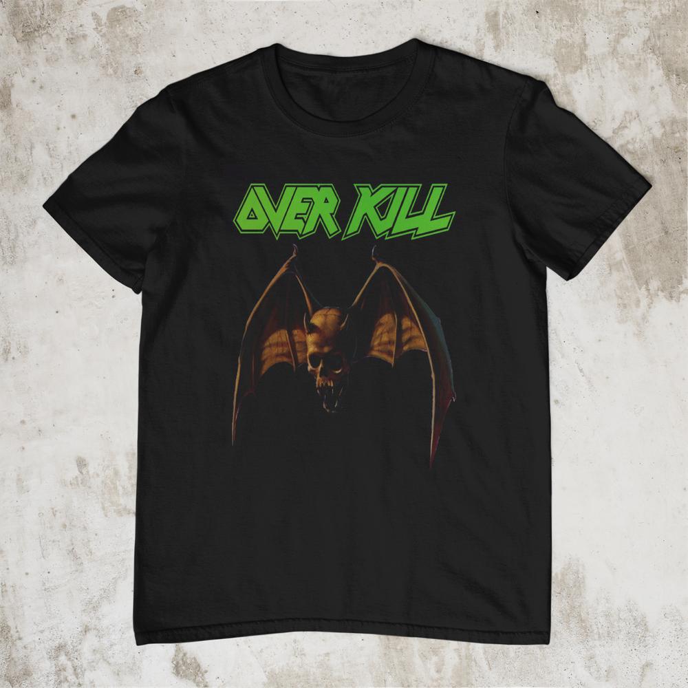 New Popular Overkill Band Unisex Black T-shirt All Size S To 234XL S