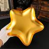 European Star Tray Snack Nut Plate Fruit Plate Dining Room Living Room Plate Jewelry Plate Photo Jewelry Ornament