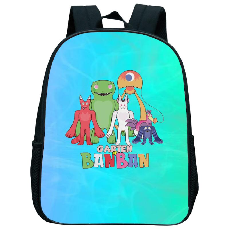 Garten Of BanBan Nursery Backpack Cartoon Game Kindergarten Toddler Kids Bag Waterproof Plecak Daily Children Mochila