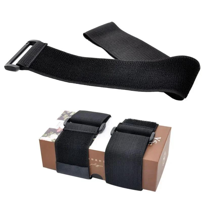 Customizable Highly Elastic Reverse Buckle Elastic Band Hook Loop Cable Ties Straps Sticky Fastener Tape