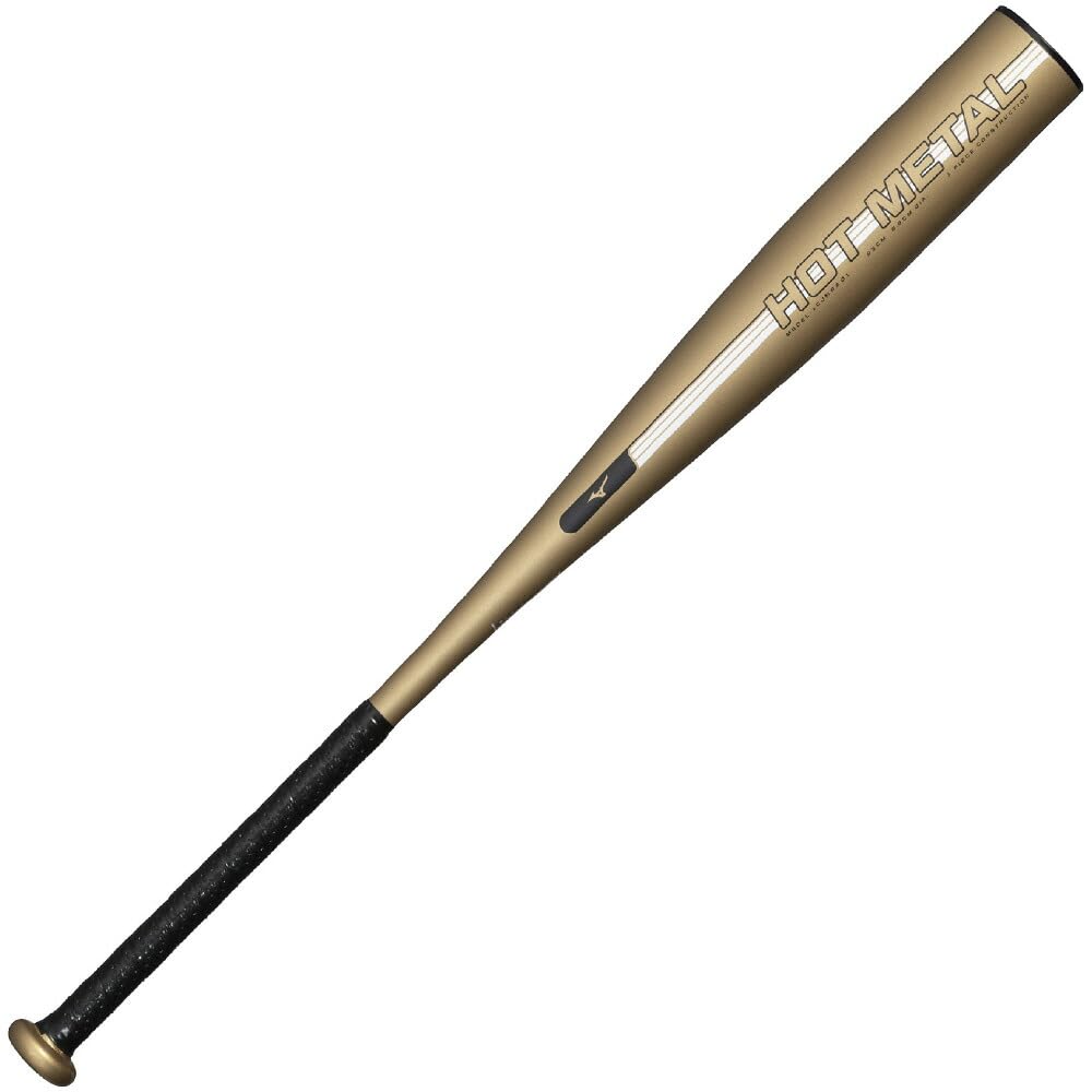Mizuno Soft Baseball Metal HOTMETAL 710g Top with SOLV Bat, Type, 1cjmra0184, 84cm, Average, Balance, Sticker.