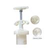 DIY Round Mooncake Mold Versatile Festival Cake Making Molds Biscuits Hand Press Mould for Home Cooks and Food Lovers