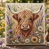 Artistic Home Wall Decoration Animal Faux Pearl Art DIY Kit, Cute Painting Exquisite Sparkling 3D Flowers Crafting Kit for Adults, Decor Desktop