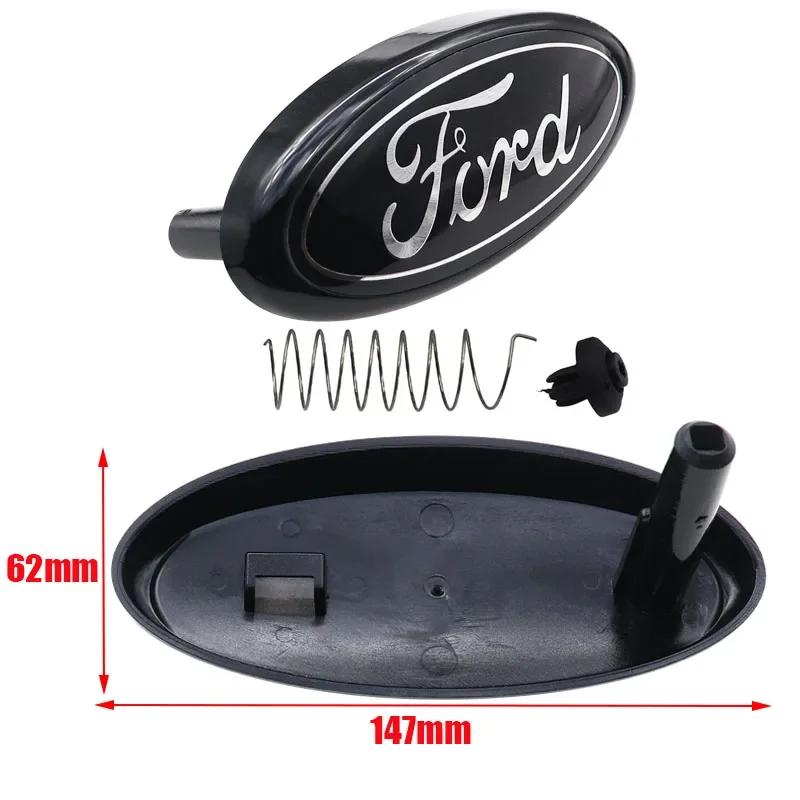 Samolepka na auto 2025 Horká 1ks 3D Ford 147mm 1pin ABS Přední logo auta Přední mřížka Zadní nárazník Zadní dveře kufr Samolepka Znak samolepka
