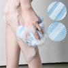 Langlebige Massage Körperöl Körperreinigung Rückenbürste Peeling Badetuch Waschlappen Duschbürste
