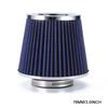 High Flow Intake Kit Cone Air Filter Adapter Cold Car Filters Racing 3" 3.5 4inch Sport System Performance Box 76MM 89MM 101MM