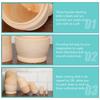 Iplusmile Matryoshka Set of 3 Plain Unpainted Wooden Nesting Wooden Handmade DIY Painting Educational Russian Decorative Gift 3 Sizes Dolls, Kit, Kit,