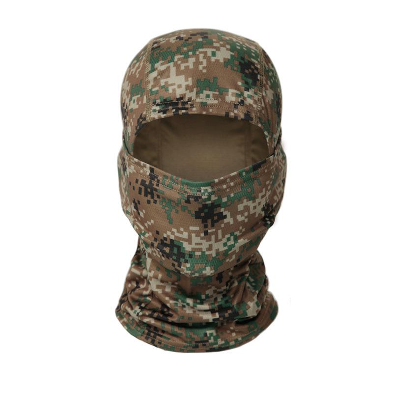 Camouflage Outdoor Sports Balaclava: Dustproof, Sun Protection Cycling Mask