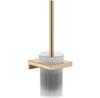 Addstoris Toilet Brush with Container Matte Bronze 41752140