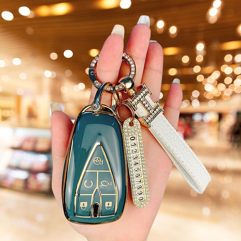 Changan Oushang Z6, X5PLUS/X7 Schlüssel- und Fernbedienungs-Etuis mit Schnallen für Herren und Damen