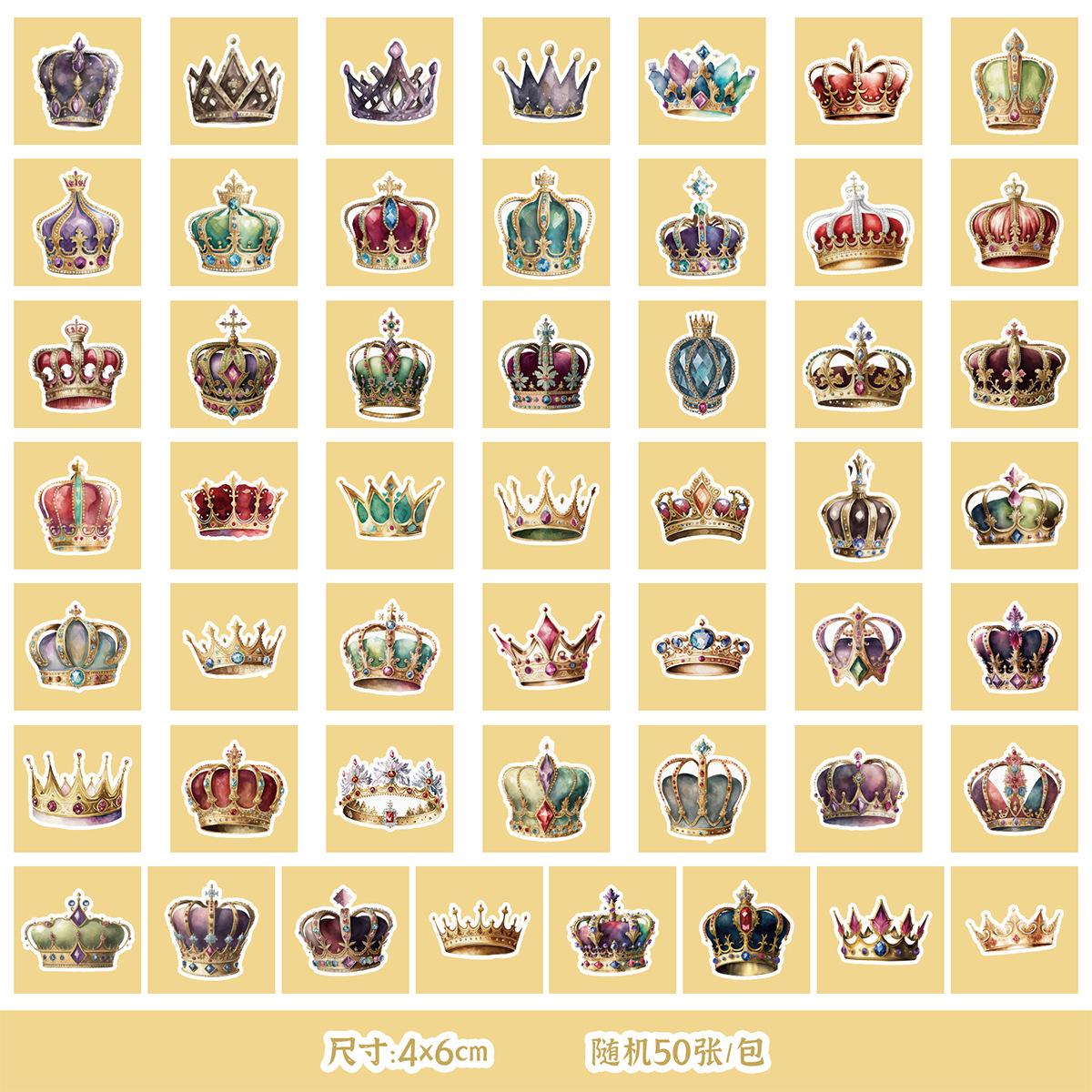 

50 Cute Princess Castle Graffiti Stickers Mobile Suitcase Waterproof Decorative Stickers Children s Hand Account Stickers