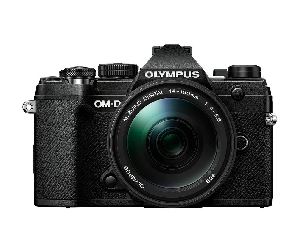 OLYMPUS Mark III Mirrorless Camera with II Lens Black OM-D E-M5 14-150mm Kit,