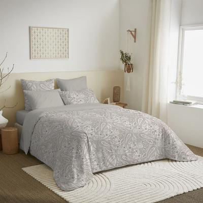 Complete Reversible Duvet Cover Pack for 180 X 200 Cm Bed "King Size" Natural Cashmere