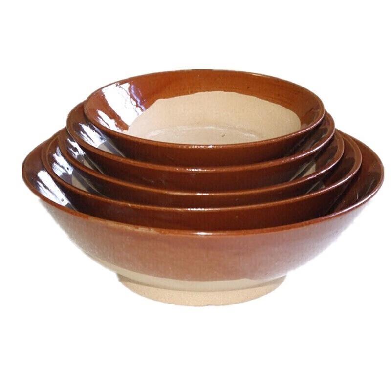 Homeglen Vintage Earthenware Serving Bowl Set