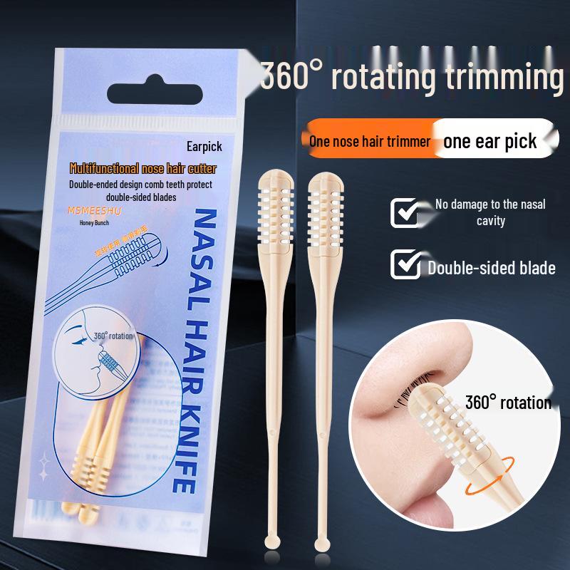Honeybee Nose Hair Trimmer and Scissors Duo