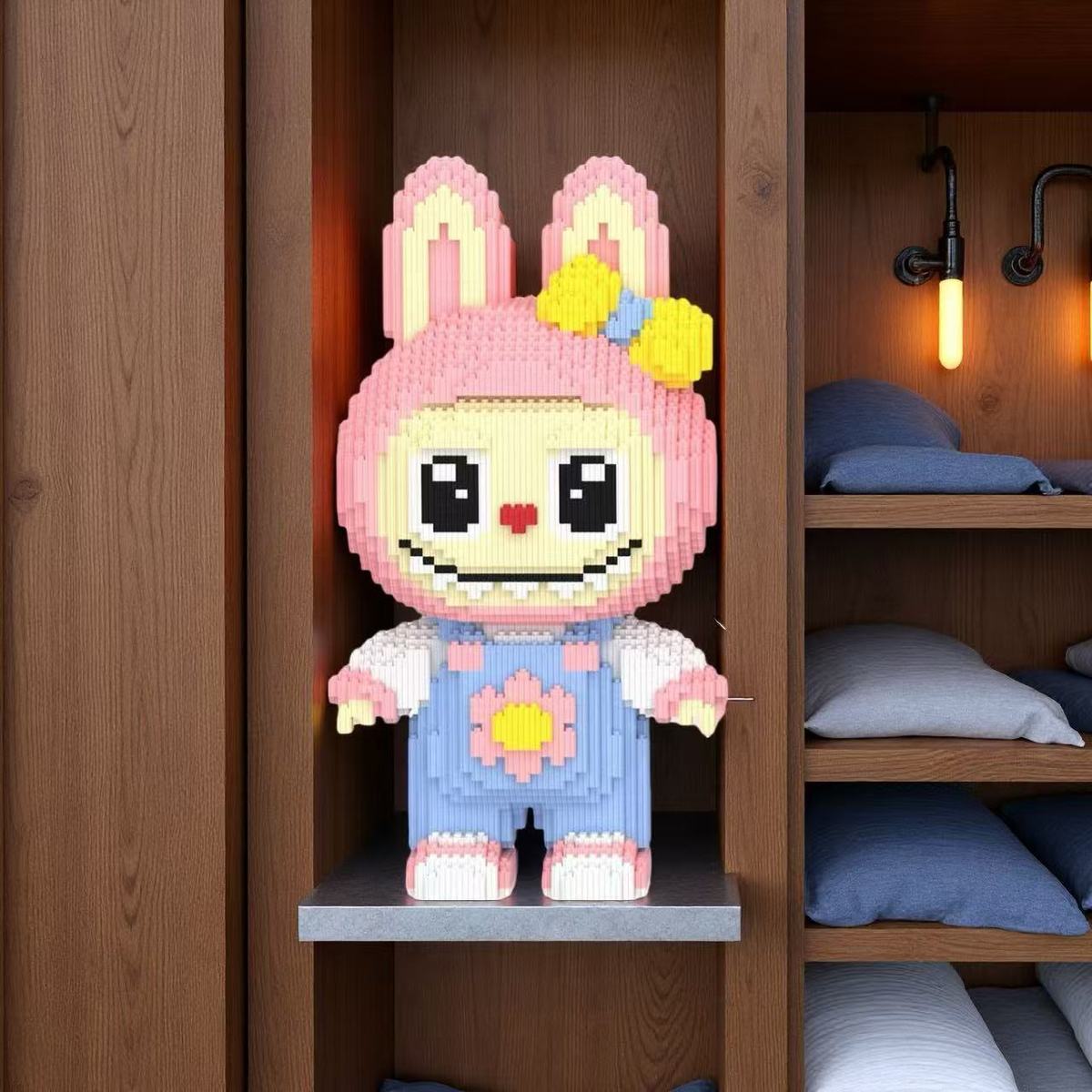 

Super Sized Popular Canvas Compatible with LEGO Blocks, Small Particle Puzzle Assembly Toys, Puzzle Ornaments, Handmade Gifts Hua La Bu Bu