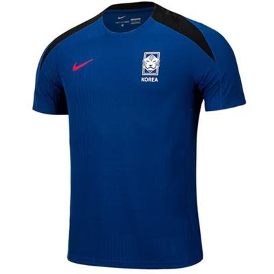Dri-Fit Strike Odprowadzająca wilgoć Chłodna Wygodna Rozciągliwa Krótki rękaw Koszulka Piłkarska Męskie topy Global-Niebieski Czarny Global-Czerwony FJ1907-418