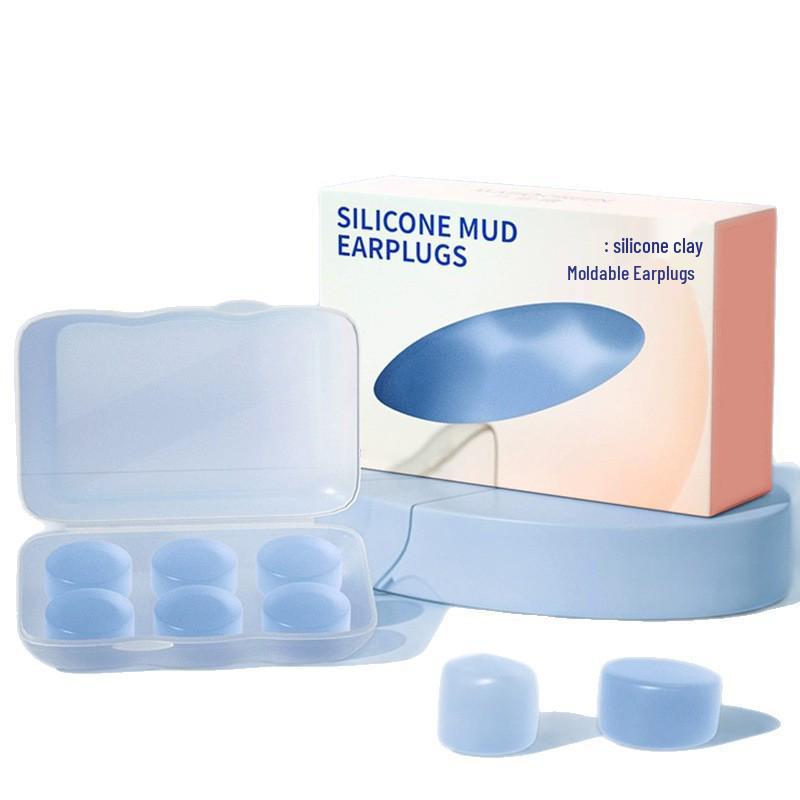 Disposable Silicone Earplugs: Sleep & Study Soundproofing for Snoring & Noise Reduction