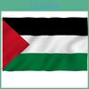Steag mare Palestina 5 x 3 Ft Culori vibrante Decor pentru casă Pentru susținătorii palestinieni