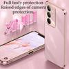 XINLI For Realme C75 4G Case Ring Kickstand Electroplating TPU Phone Cover