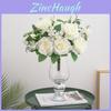 Silk Rose Flower Wedding Decor Artificial Bloom For Home Interior And Photography