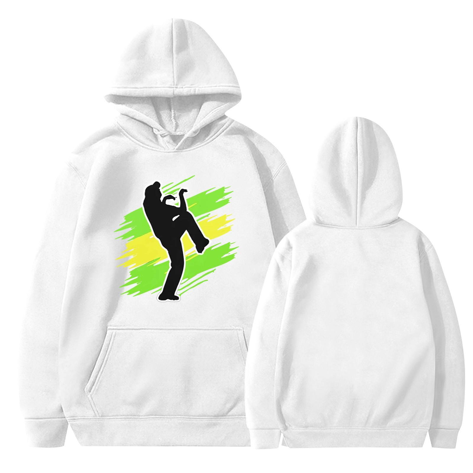 

Футболка для брейк-данса Team Raygun Born, женская модная толстовка с длинным рукавом M белый