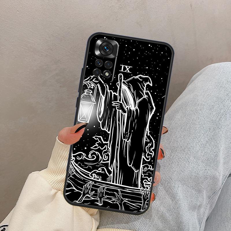 

Карта Таро Отшельник Готический Хоррор Для Xiaomi Redmi Note 13 9 10 11 12 14 15 Pro Plus Чехол Обложка Для Redmi 14C 10C 12C 13C 15C Redmi 13 4G