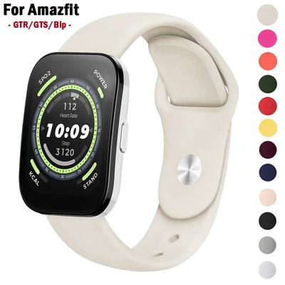 20/22mm Uhrenarmband Für Amazfit GTS 4-2 Mini/GTR 4/3/2 /Pro/stratos Sport Silikonarmband correa Amazfit bip 5-bip 3 pro Armband