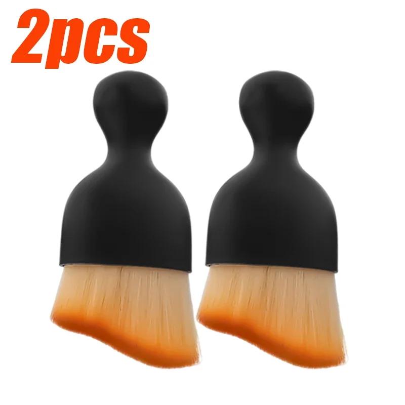 Car Detailing Brush Auto Interior Air Vent Super Soft Cleaning Tool With Casing Car Crevice Dusting Brushes