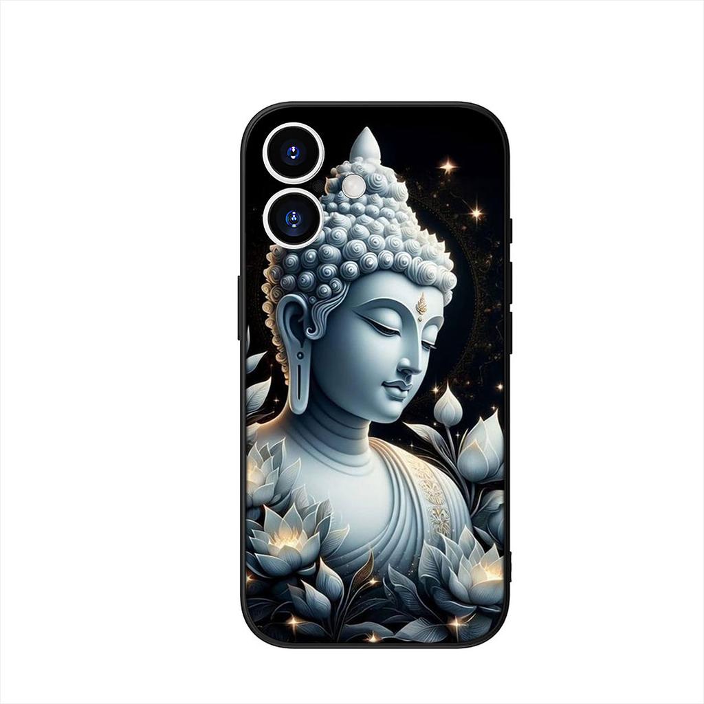 Lord Buddha Wallpaper Lotus Flower Case for Motorola Moto Edge 70 60 Fusion 40 NEO 20 Pro G Stylus G56 G96 G71 G73 G42 G51 G52