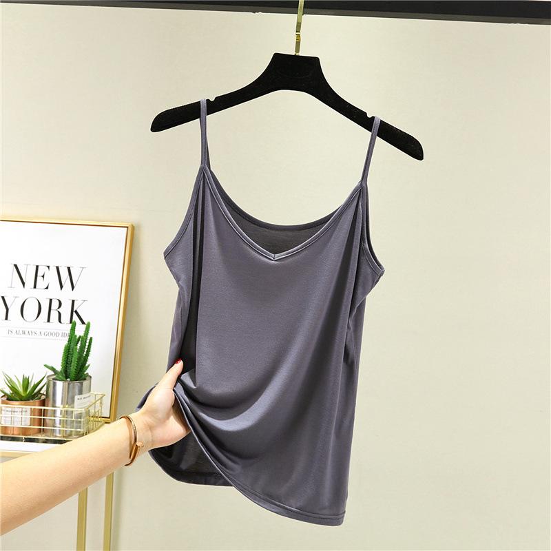 Women's Modal V-Neck Sleeveless Slimming Camisole